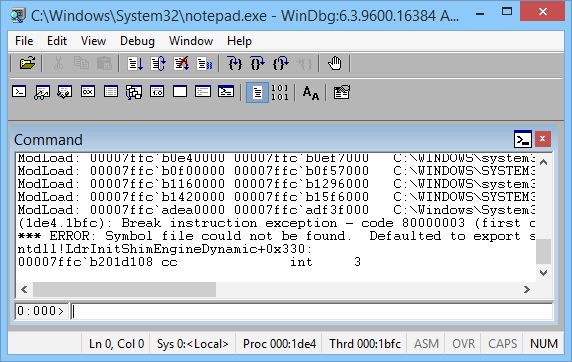 Debugging Programs For Windows